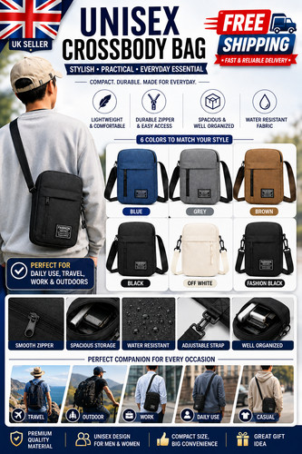 Unisex oxford crossbody - unisex,