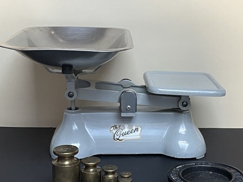 Vintage weylux kitchen scales - vintage,