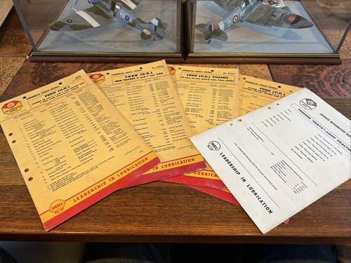 Vintage shell lubrication - shell,