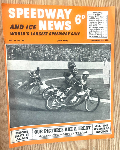 Speedway news 29th december - news,
