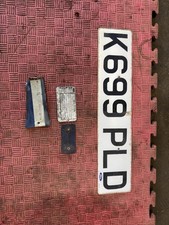 Ford Escort XR3I Cabriolet VIN Numbers Plates