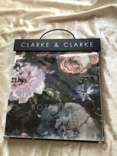 Clarke & Clarke Botanica Fabric Sample Book Luxury Designs 43 Pieces Linen Cotto