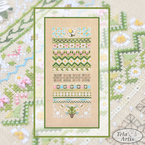 Bell pull cross stitch kit - pull,