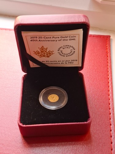 2019 gold canada - 25, cent