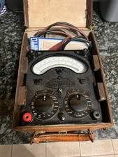 UNIVERSAL AVOMETER MODELS 8 Mk. IV AND 9 Mk. IV IN ORIGINAL BOX GOOD CONDITION