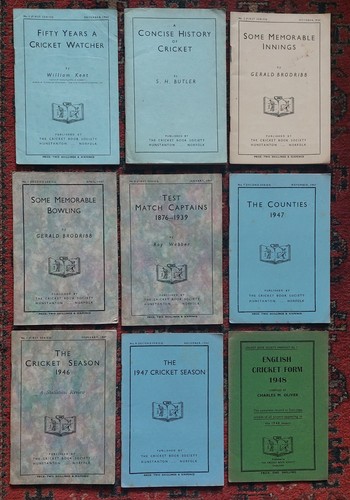 1940s cricket book society - 1940s,
