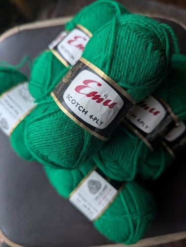 1oz vintage emu pure wool - 8,