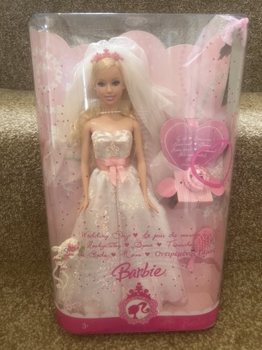 Barbie wedding day bride doll - wedding,