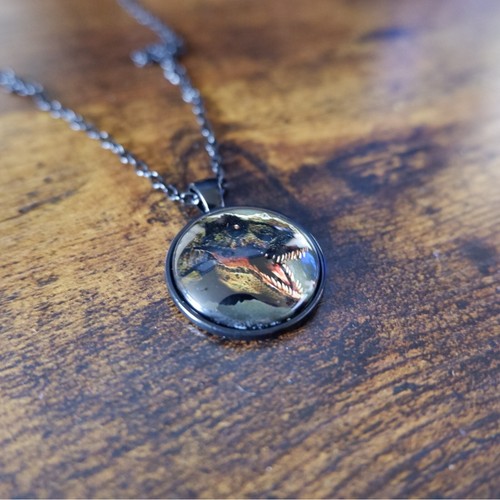 Dinosaur rex necklace - dinosaur, t-rex