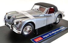 Sunstar 1/18 Scale 3201 - Jaguar XK140 Drophead Coupe - Metallic Grey