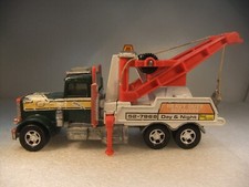 Vintage Matchbox SuperKings Peterbilt Twin Boom Wrecker - Missing 1 hook no box