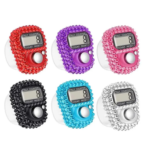 Electronic finger ring counter - finger,