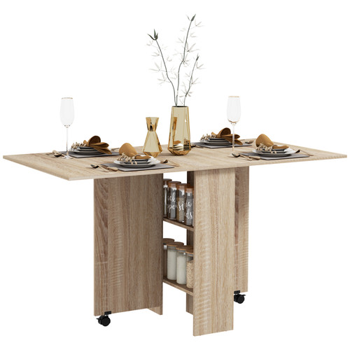 Drop leaf dining table - drop, folding
