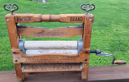 Antique clothes washer - clothes, wringer