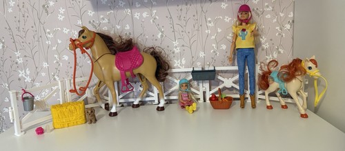 Barbie horse set - horse,
