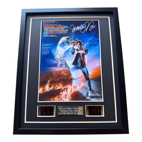 Back the future signed - to,