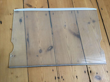 LIEBHERR Fridge Freezer Glass Shelf &  Silver Front Edge Trim 514 x 347 mm