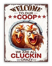 Funny chicken welcome - funny, "