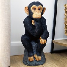 Monkey In Thought Ornament
