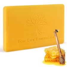 Pure Beeswax Block 400g Eco-Lux 100% Cosmetic Grade Natural Bees Wax Solid