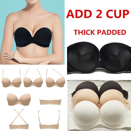 Super boost push bra - up, thick