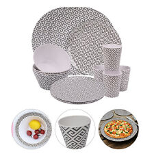 Melamine Dinnerware Set of 16