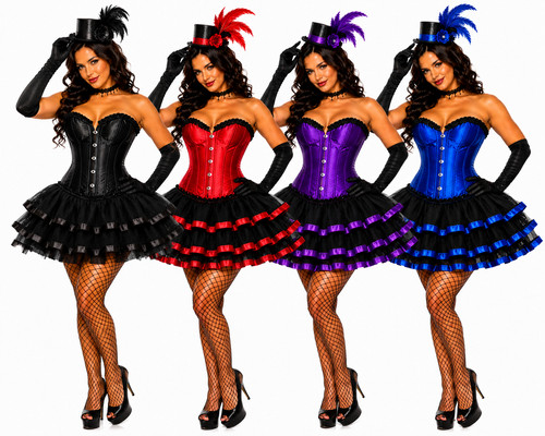 Burlesque corset tutu skirt - tutu,