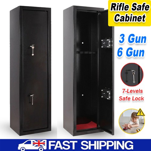 Gun cabinet grey extra - cabinet,