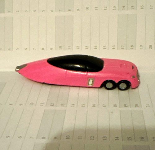 Thunderbirds pink limo 43 - limo, 1:43