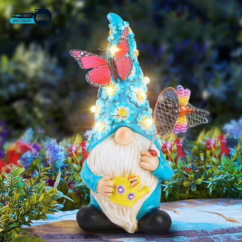 Garden gnome statues - garden,