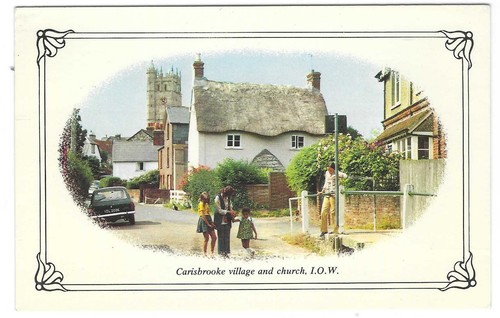 Old colourmaster postcard - old,