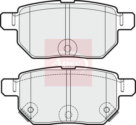 Brake pad set - brake,