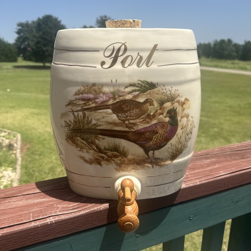 Vintage ceramic pheasant - vintage,