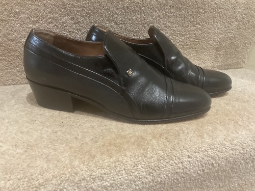 Mens tycoons black leather - tycoons,