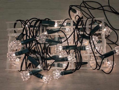 Vintage christmas fairy - fairy, lights
