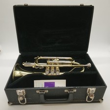 Blessing Brass B120 3 Valve Cornet with Padded Case and Instructions