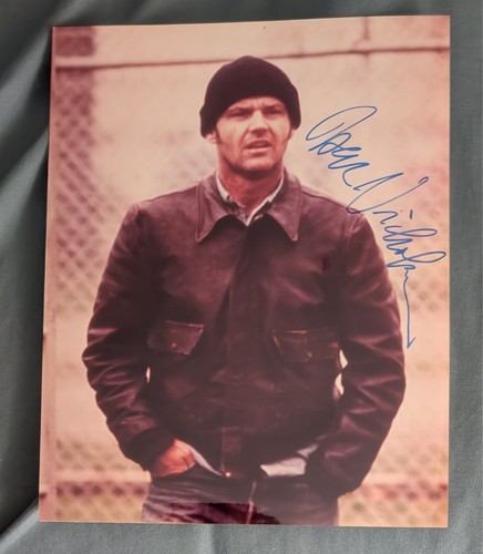 Jack nicholson signed one - nicholson, flew