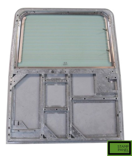 Heated glazed galvanised rear - heated,