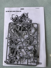 Games Workshop Warhammer 40k  Ork Big Mek with Shokk Attack Gun plastic