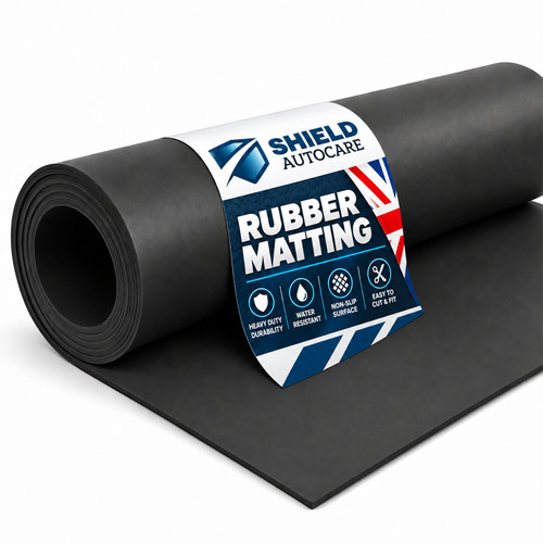 Plain smooth rubber - smooth, matting