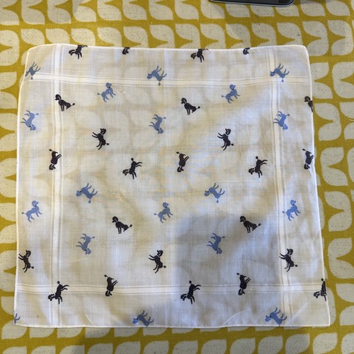 Vintage retro handkerchief - vintage,