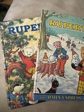 rupert the bear annuals 1973 And 1974