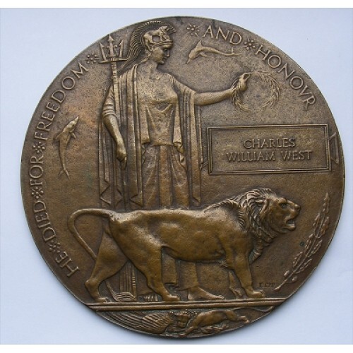 Ww1 death penny - death, charles