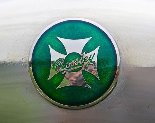 Vintage crossley radiator - crossley,