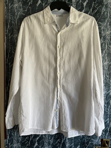 Livergy white linen blend long
