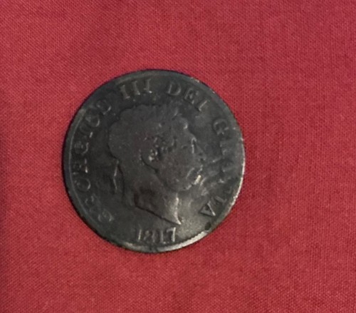 1817 george 3rd half - , crown