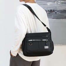 Men's Oxford Messenger Bag