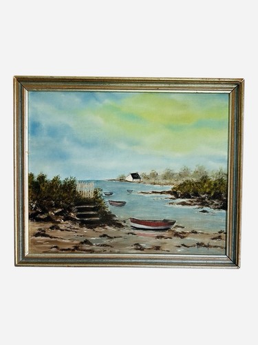 Vintage oil painting french - painting,