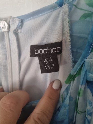 Boohoo blue green - blue, floral