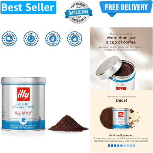 Illy decaf ground - -,